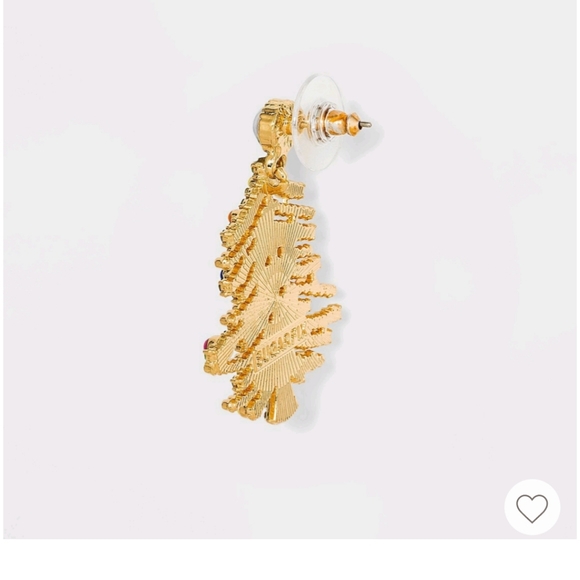 Sugarfix by Baublebar Christmas Holiday Tree Earrings NWT - Picture 4 of 5